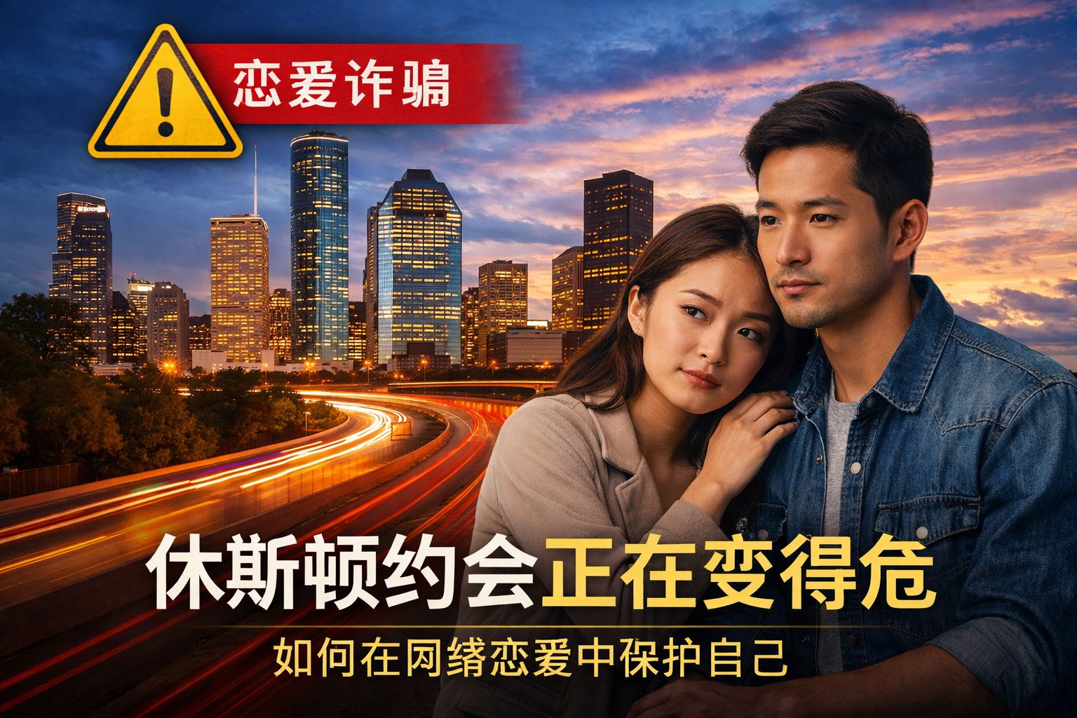 为什么在休斯顿约会变得越来越危险——以及如何通过真实验证建立安全的爱情