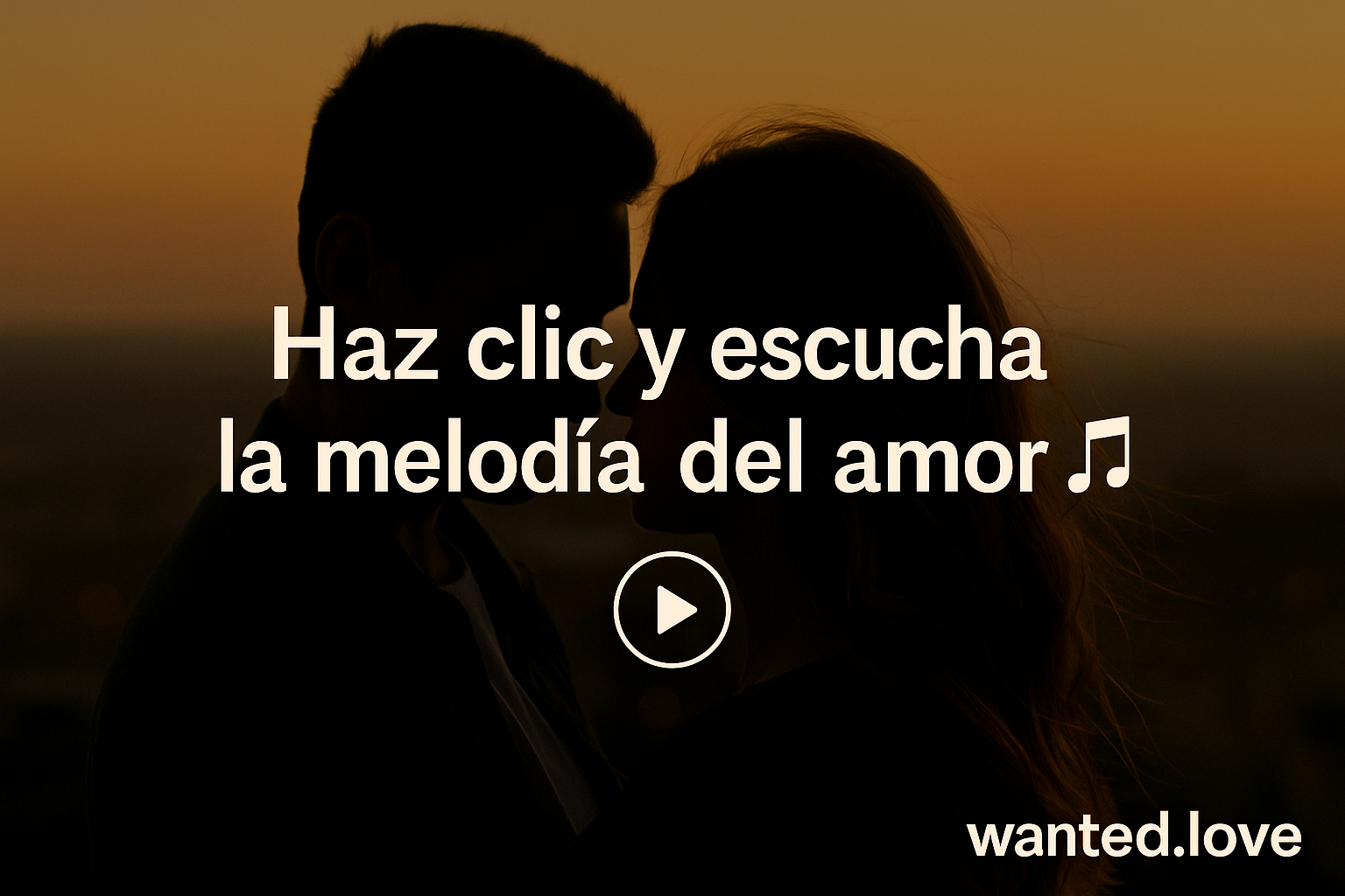 wanted.love vídeo teaser – escucha el latido del amor