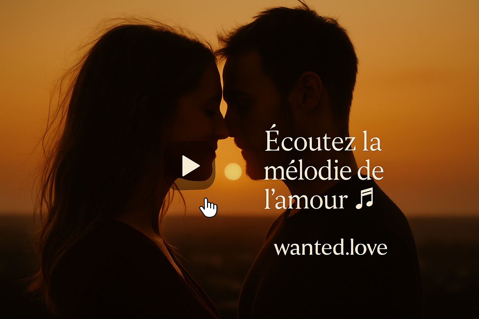 Teaser vidéo wanted.love – écoutez le souffle de l’amour